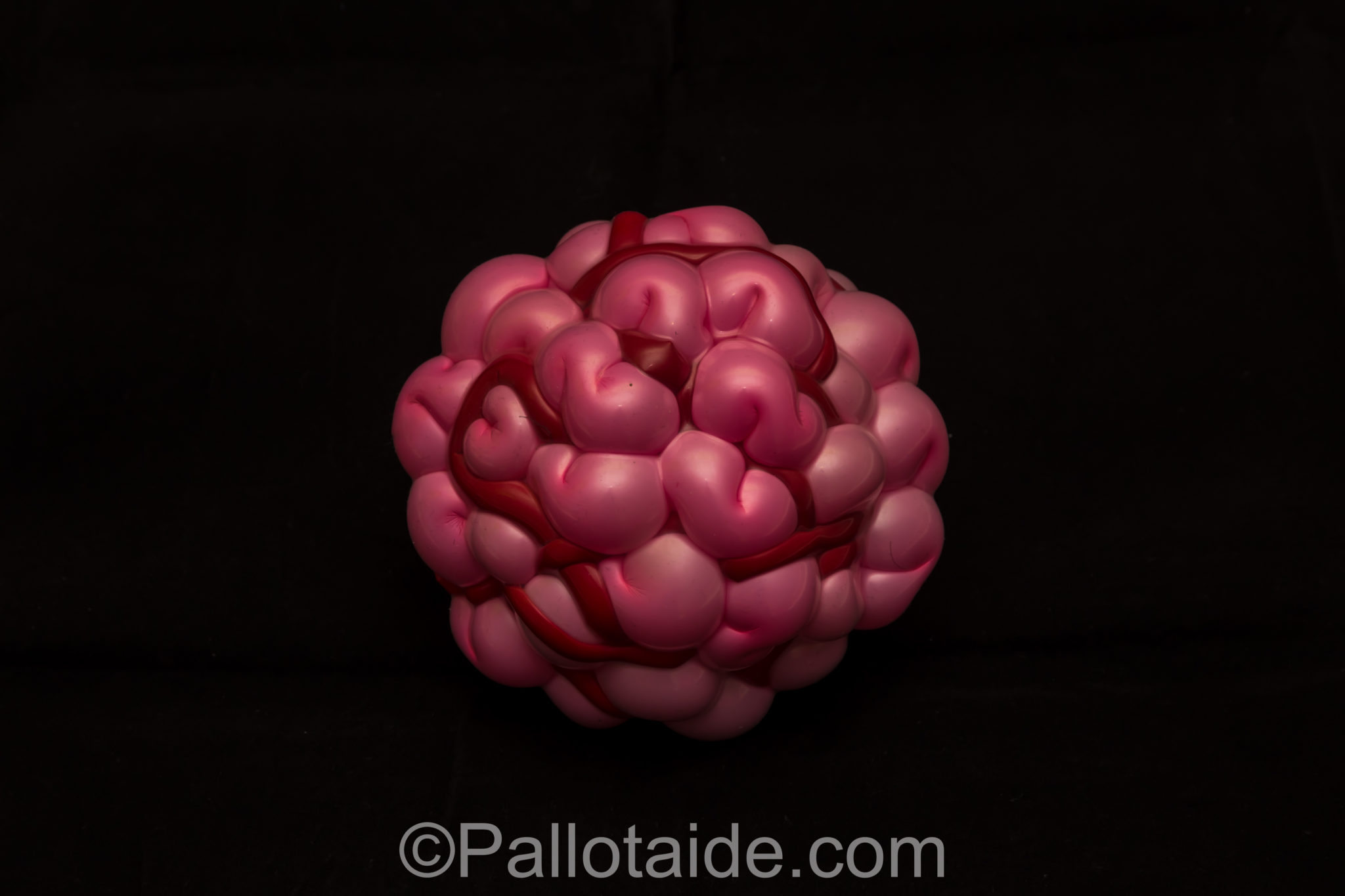 Balloon brain - made using 100% latex balloons.